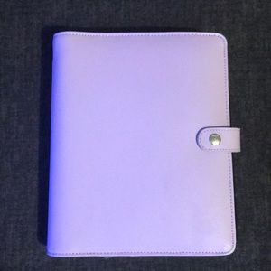 Kikki leather planner, medium size.